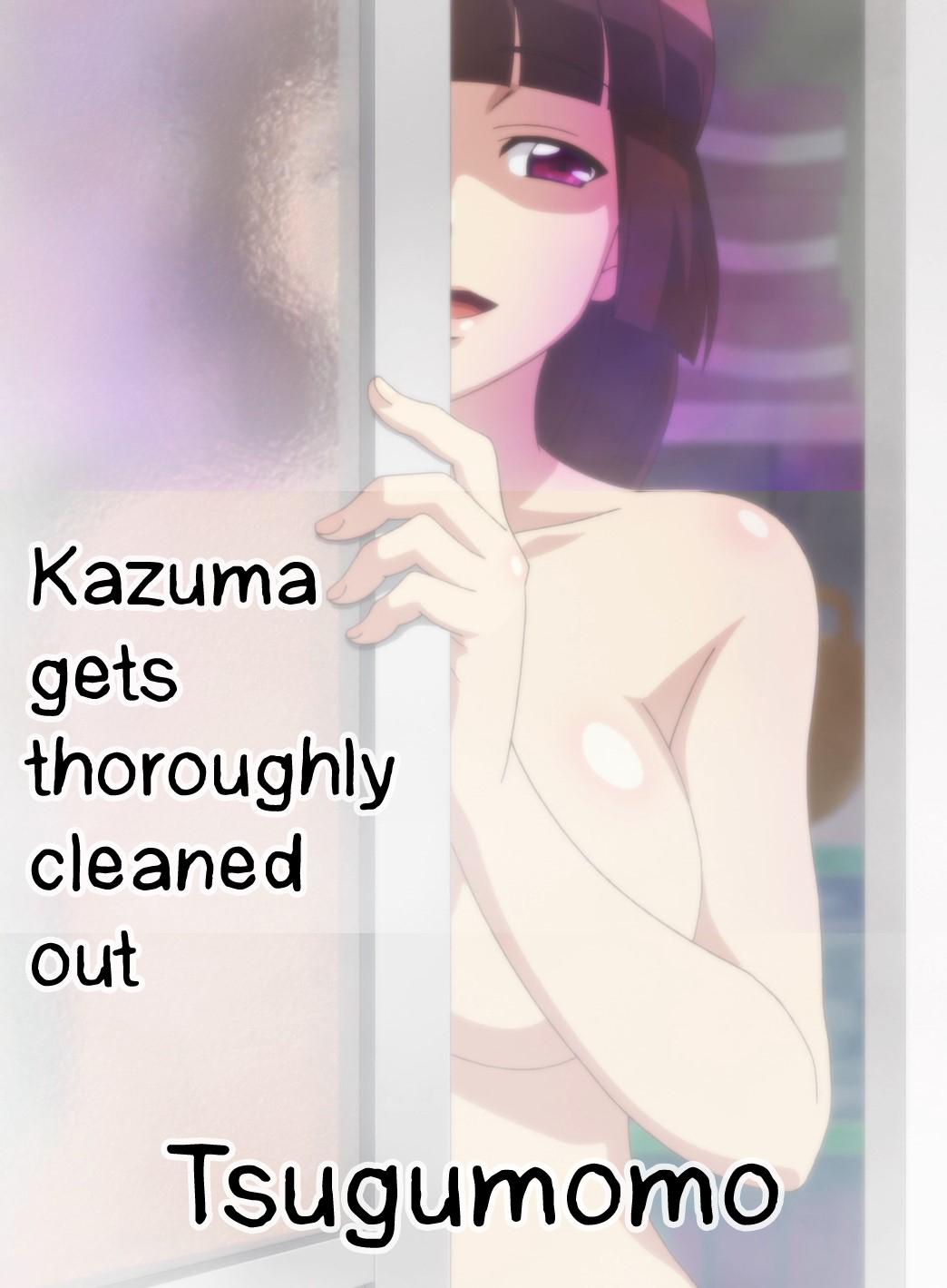 Tsugumomo - Kazuma gets thoroughly cleaned out 0