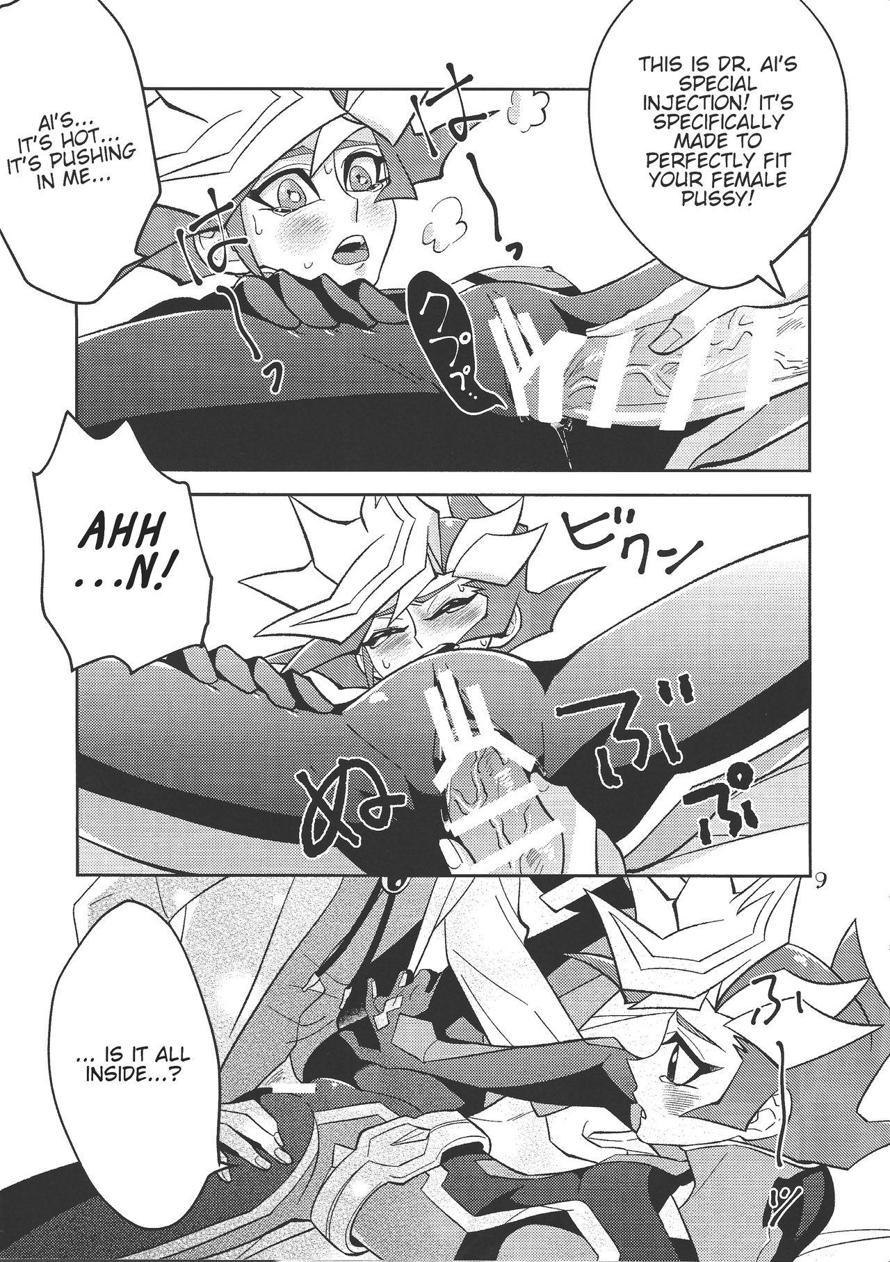 Pov Blowjob (Sennen Battle Phase 25) [ZPT (Pomiwo)] Ai-chan Sensei to Pureme-chan (Yu-Gi-Oh! VRAINS) [English] [Bibitiano] - Yu-gi-oh vrains Slutty - Page 9