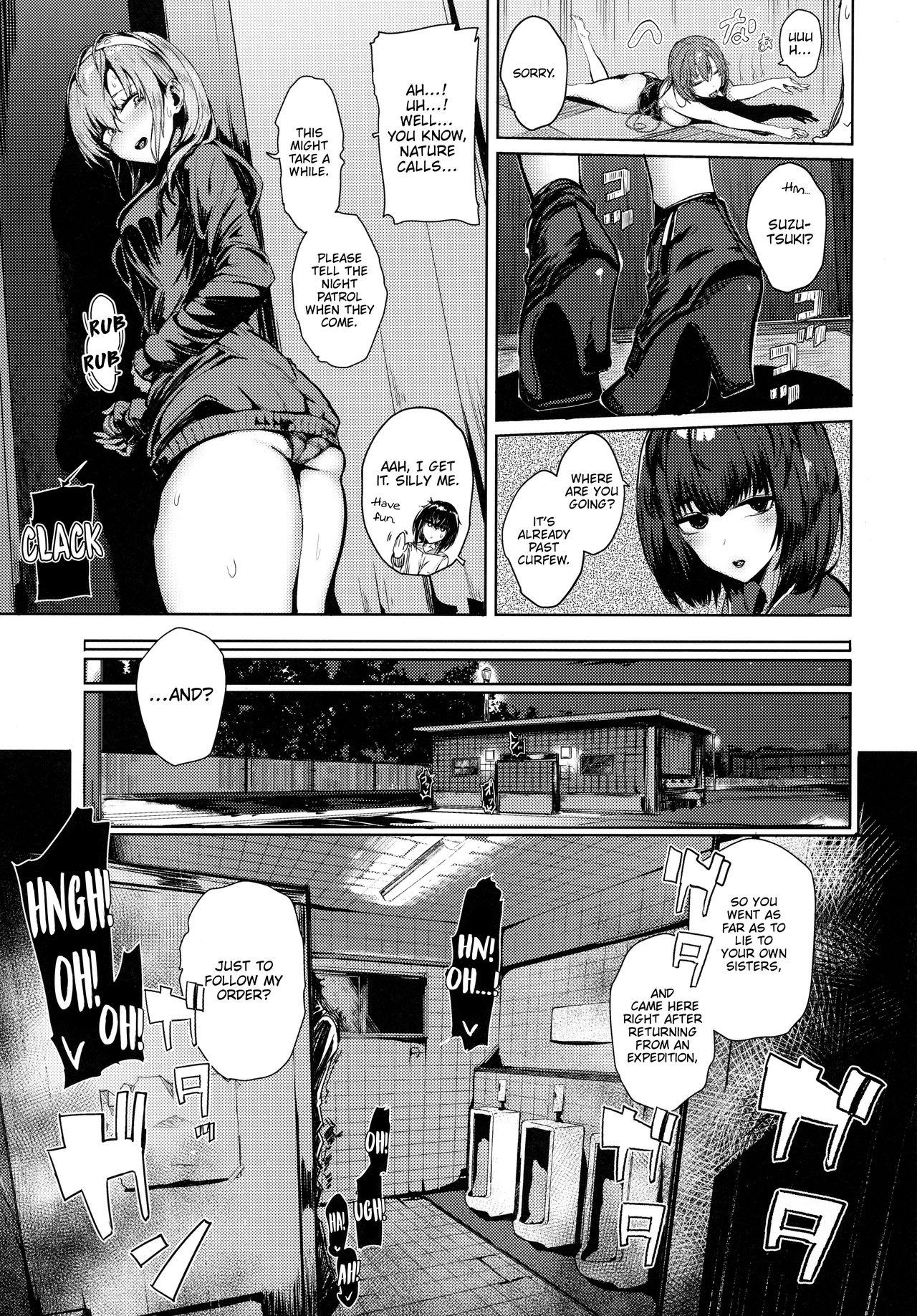 Black Hair Kakezuki Crisis | Waning Moon Crisis - Kantai collection Perrito - Page 4
