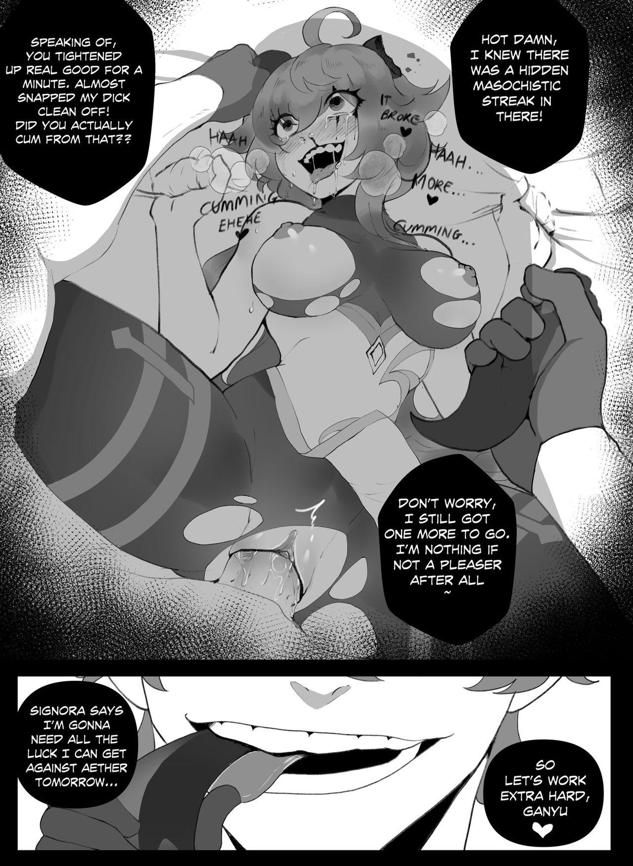 Hardcore Ganyu's Unforgettable Night - Genshin impact Stripper - Page 5