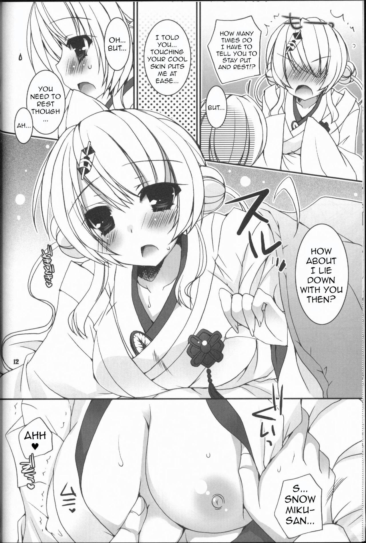 Pussy Play Kimi ga Iyashite Kureru Fuyu. | The Winter You Took Care of Me. - Vocaloid Gangbang - Page 12