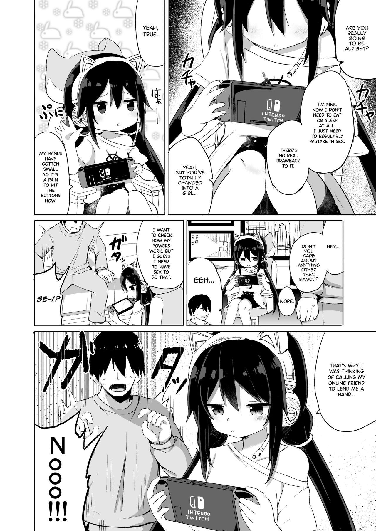 Downersan Sukisuki Imouto Succubus ni Naru made | From a Downer Gamer Little Brother♂ to a Little Sister♀ Succubus Who Loves Nii-san 4