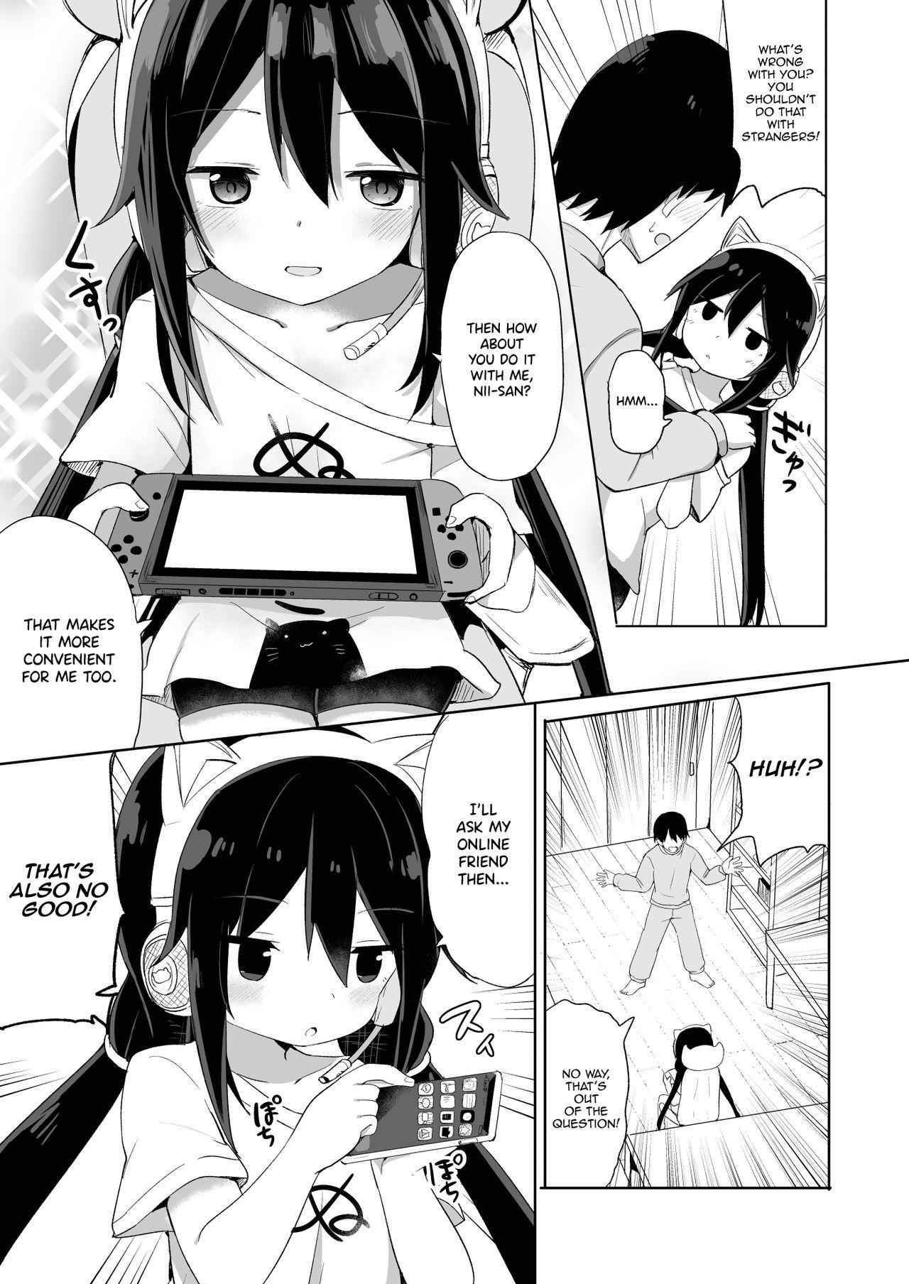 People Having Sex [Story Circle (Tonari)] Downer-kei Gamer Otouto ga Nii-san Sukisuki Imouto Succubus ni Naru made | From a Downer Gamer Little Brother♂ to a Little Sister♀ Succubus Who Loves Nii-san [English] [Panatical] [Digital] Classic - Page 5