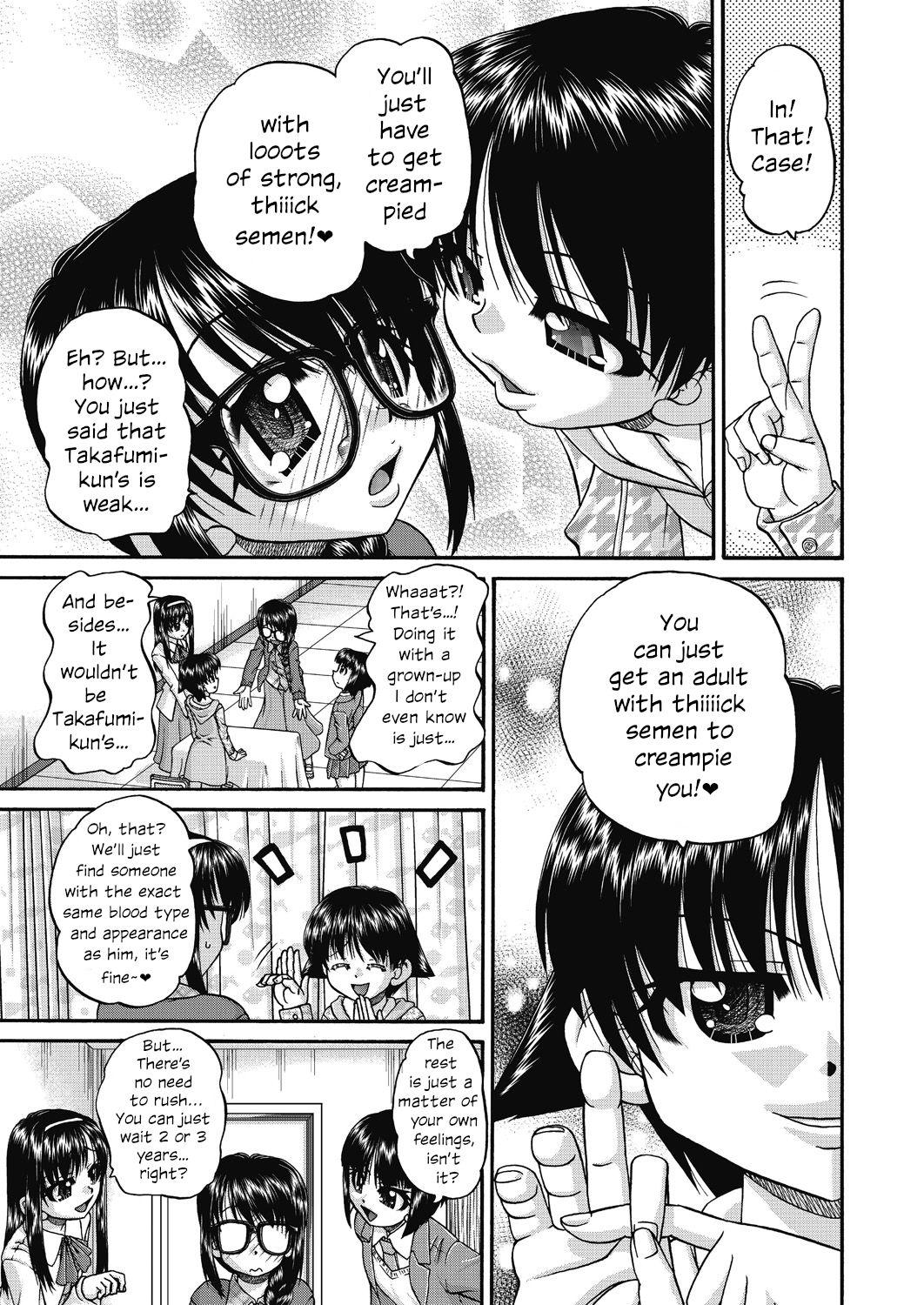 Lesbiansex Joshi Shougakusei Ninshin Club | Gradeschooler Child Bearing Club Ch. 1 - 5 Loira - Page 11