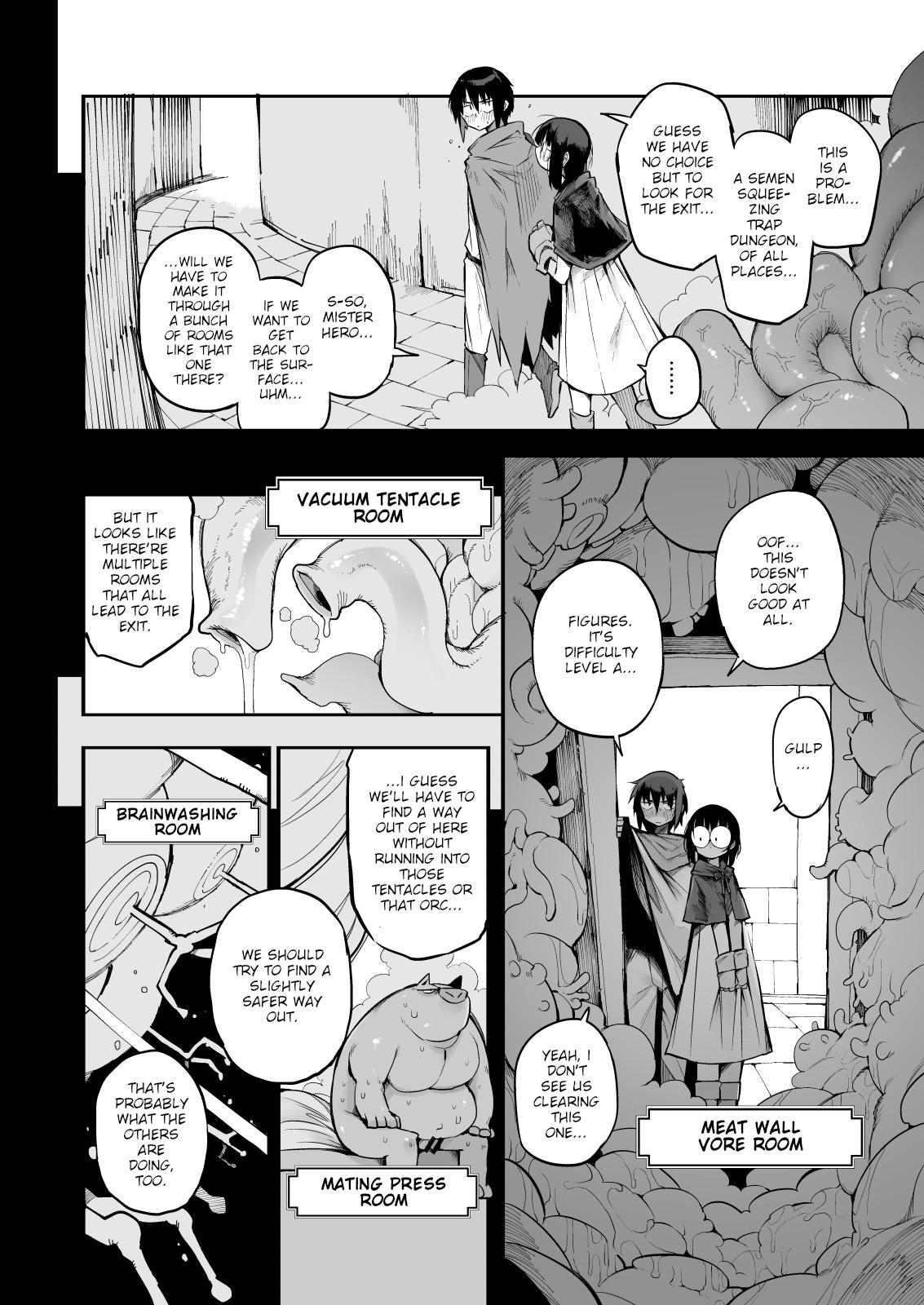 [Naitou2 (F4U)] Sakusei Dungeon Kouryaku ni Mukanai Jimiko no S-kyuu Dosukebe Status | Escaping a semen squeezing dungeon with a modest girl who I really didn't expect to have S-rank slut stats [English] [Emitrans] [Digital] 4