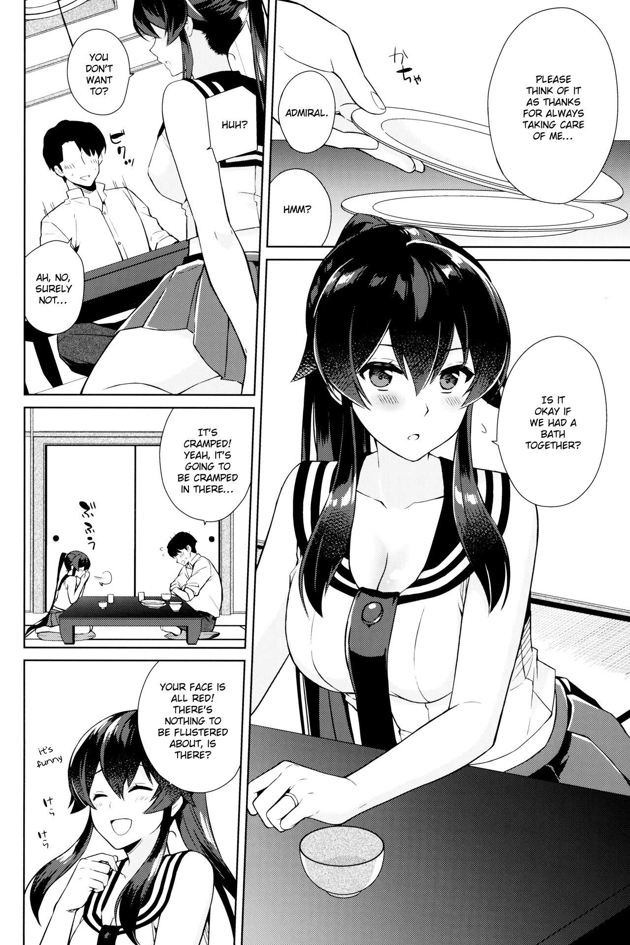 Twerk Keijun Yahagi wa Koi o Shita. Ge | Light Cruiser Yahagi Fell In Love - Third - Kantai collection Peituda - Page 12