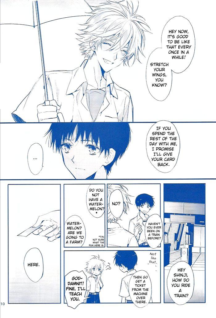 Cheerleader I Can’t Hate You - Neon genesis evangelion Naturaltits - Page 9