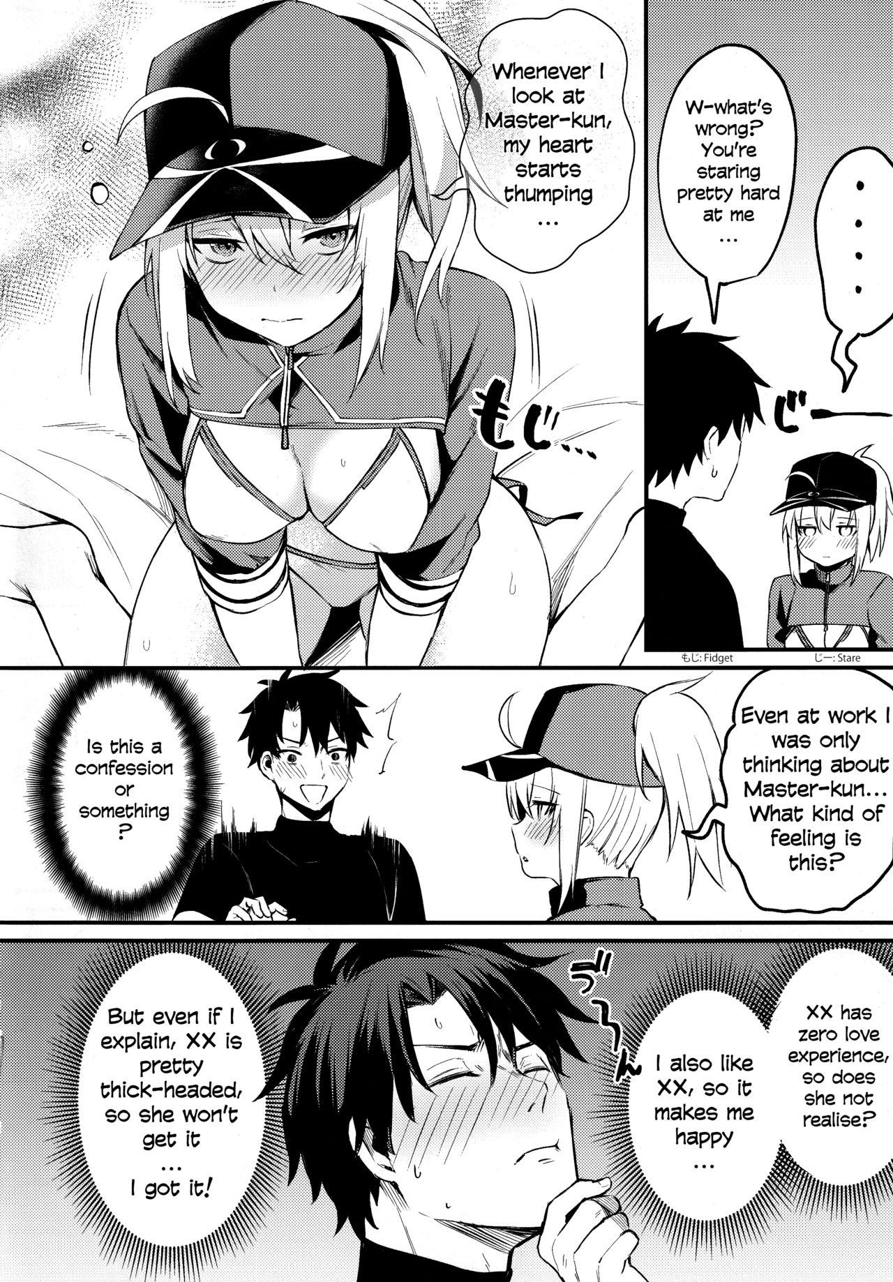 Rough Sex Suki wo Oshiete Master-kun | Tell Me the Love, Master - Fate grand order Perfect Pussy - Page 3