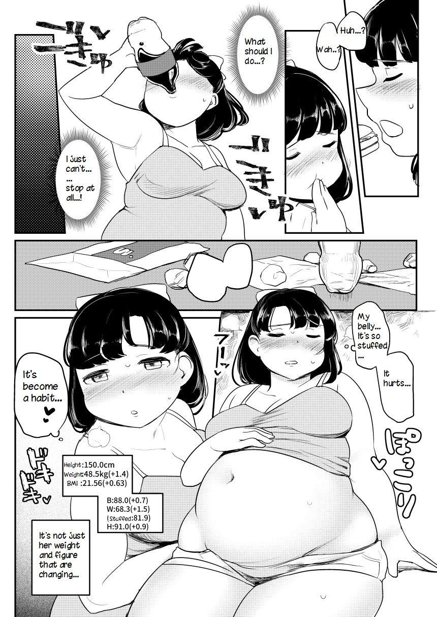 Cumfacial Ayano's Weight Gain Diary Hard Porn - Page 6