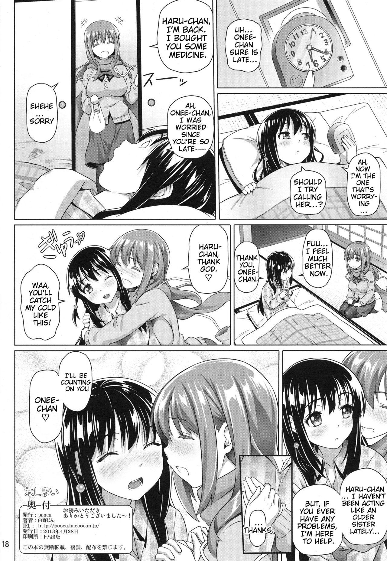 Girls Getting Fucked Yuu Nee no Otsukai | Big-Sis Yuu's Errand - Saki Gay Orgy - Page 17