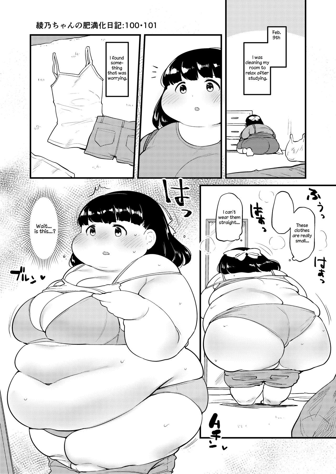 Ayano's Weight Gain Diary 99