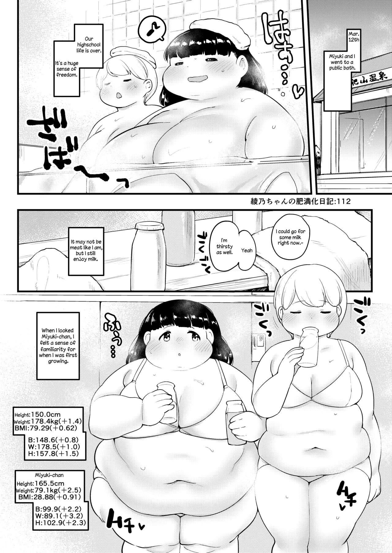 Ayano's Weight Gain Diary 111