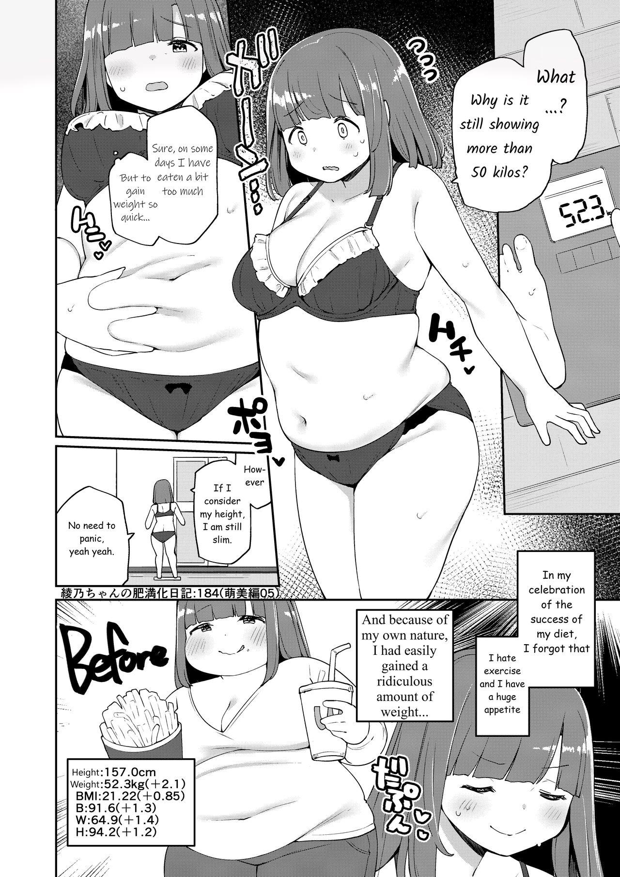 Ayano's Weight Gain Diary 184