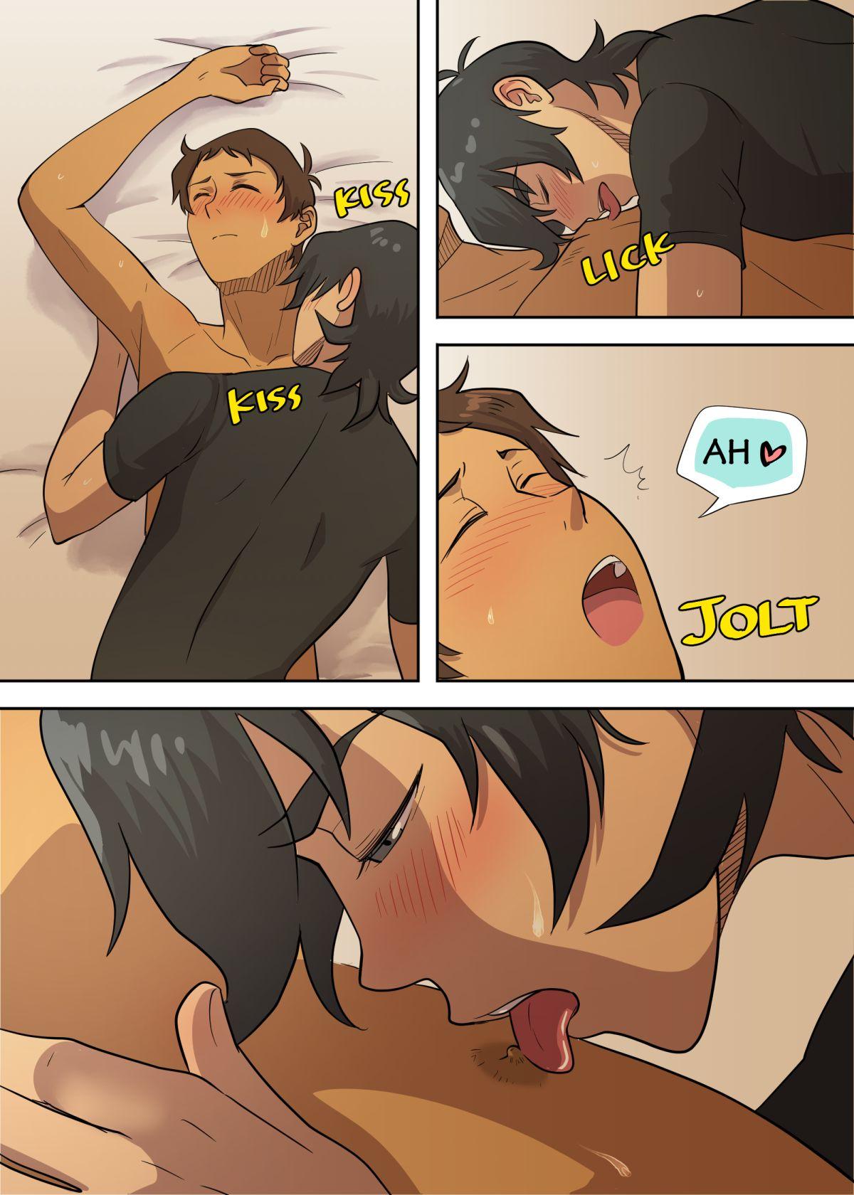 Lesbos Top Keith x Bottom Lance - Voltron Boob - Page 5