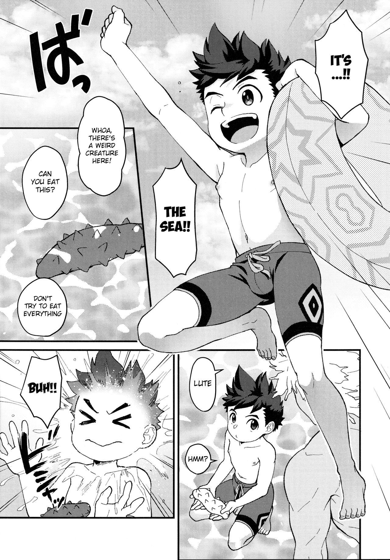 Blacksonboys Lute-kun wa Gaman ga Dekinai - Monster hunter Sexteen - Page 10