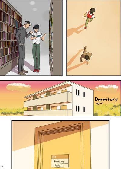High School AU 4