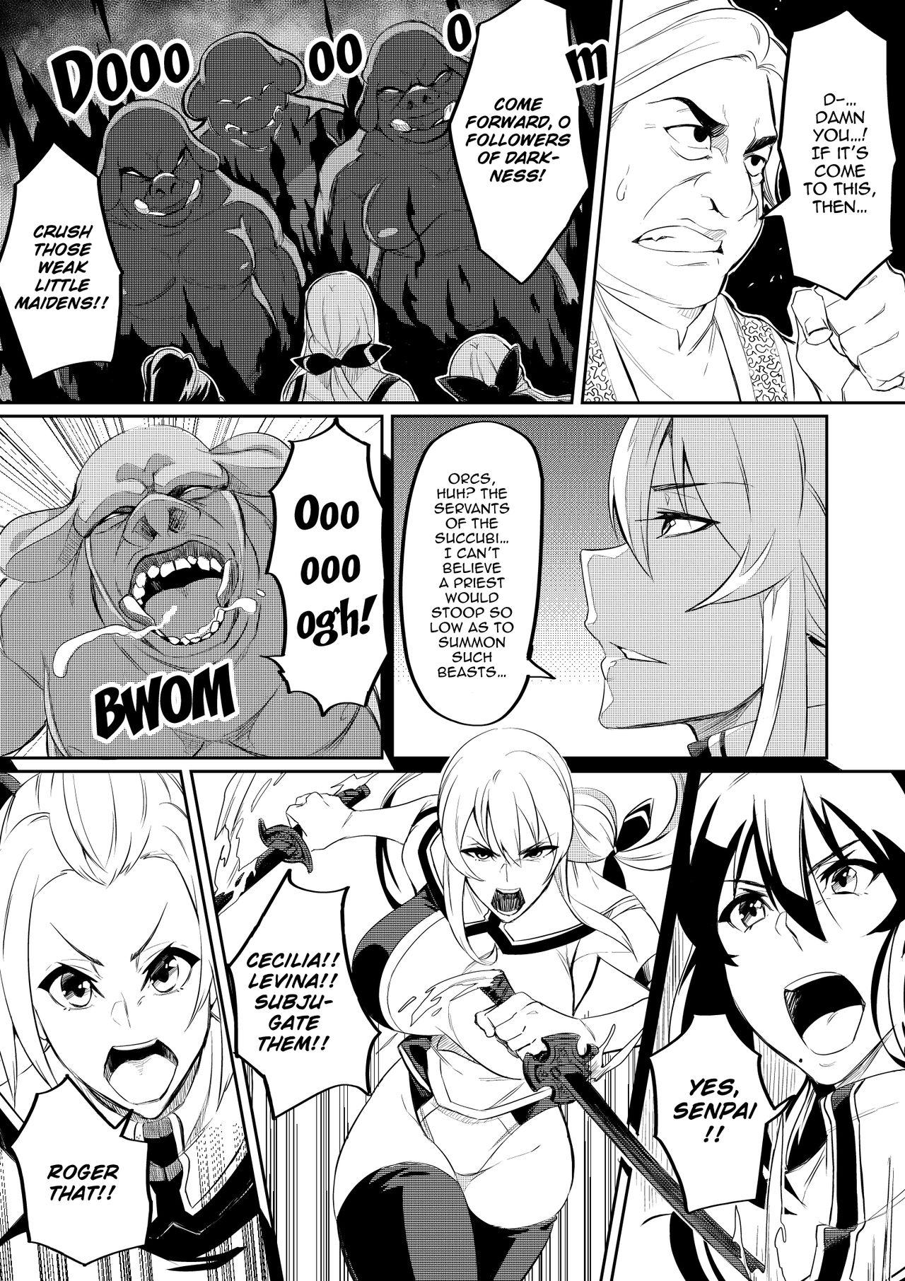[Hatoba Akane] Demon Slaying Battle Princess Cecilia Ch. 1-6 | Touma Senki Cecilia Ch. 1-6 [English] {EL JEFE Hentai Truck} 14