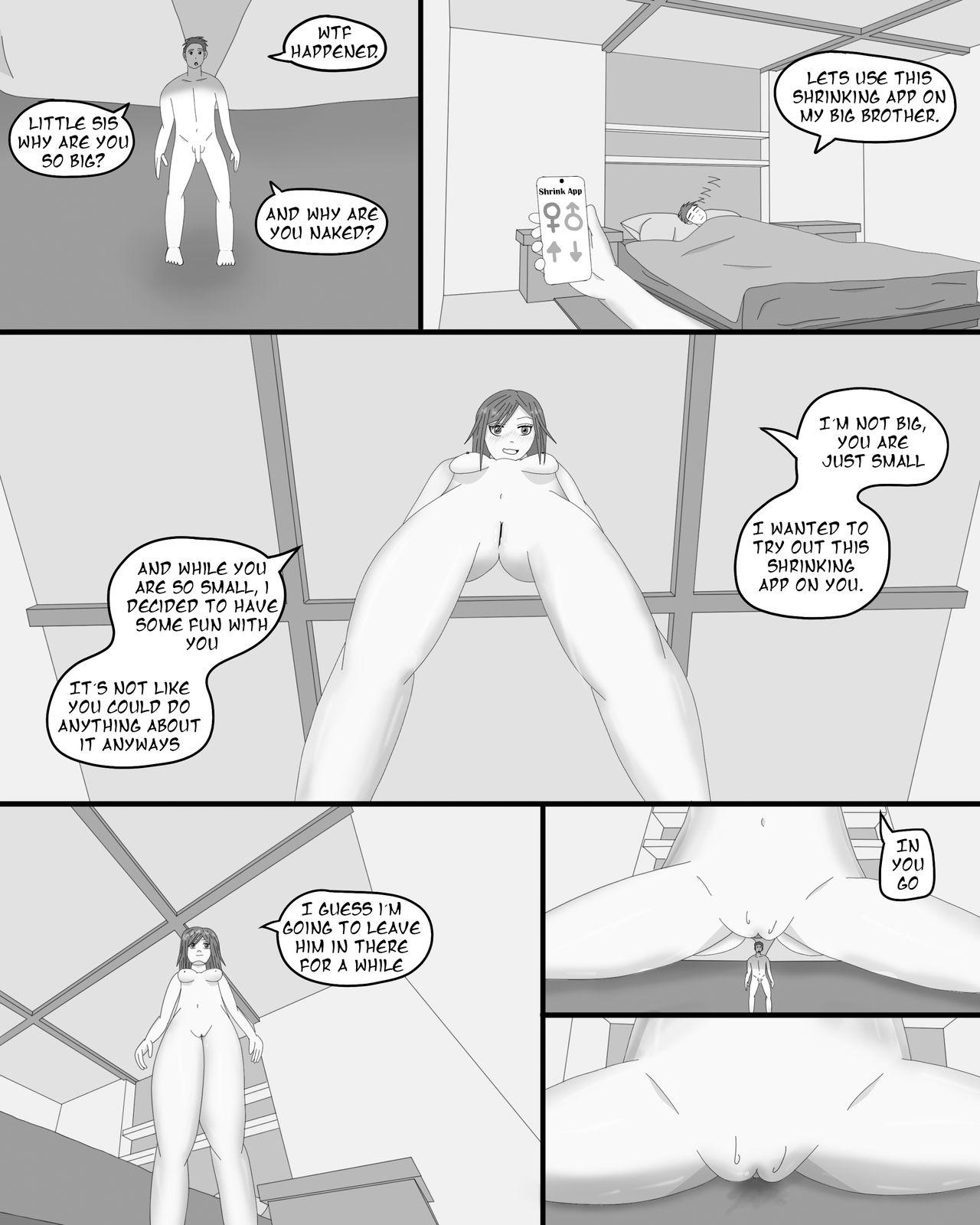 Toying Little Sister Wants To Play Granny - Page 1