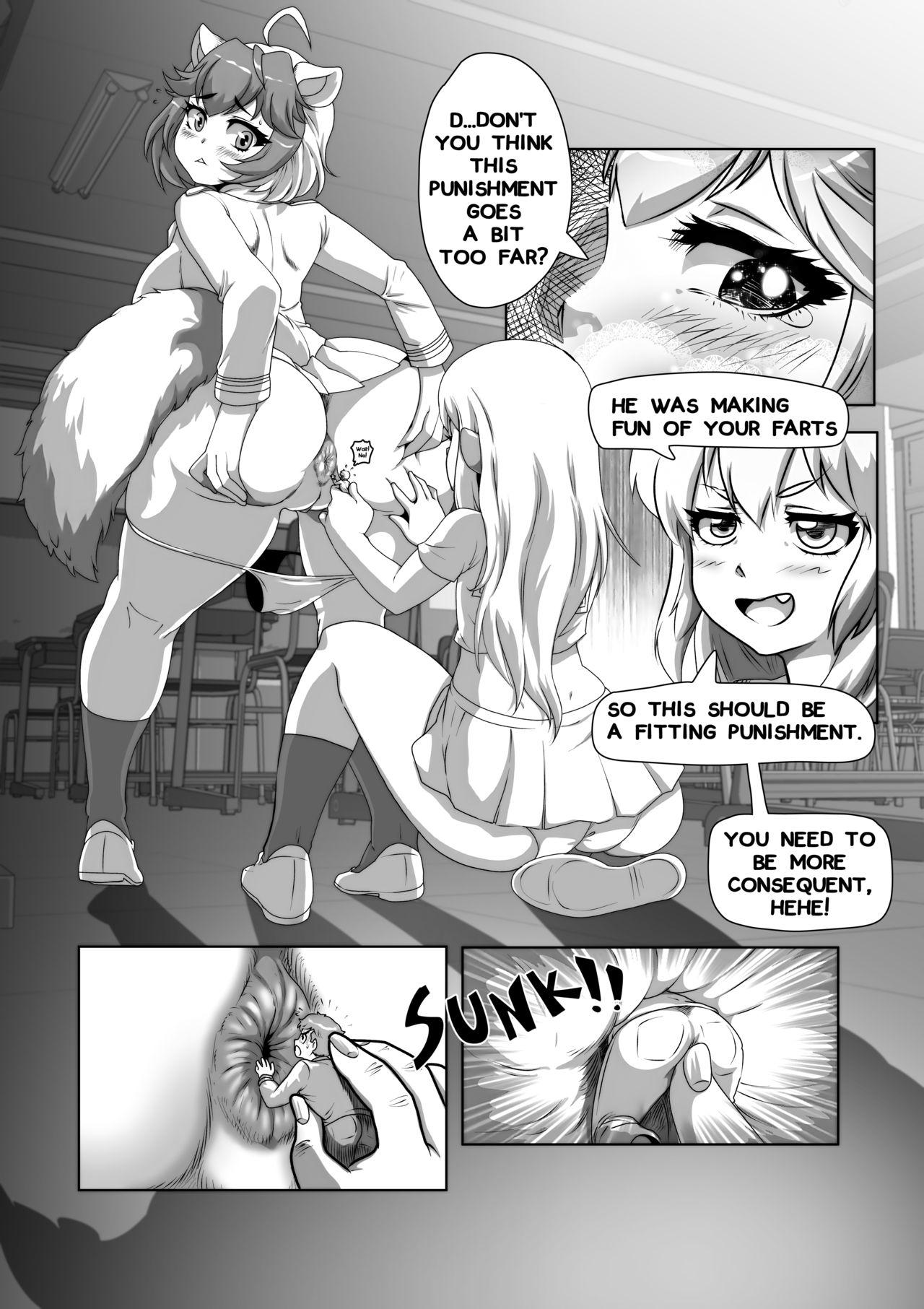 Threesome Don't bully the skunk girl! Magrinha - Page 4