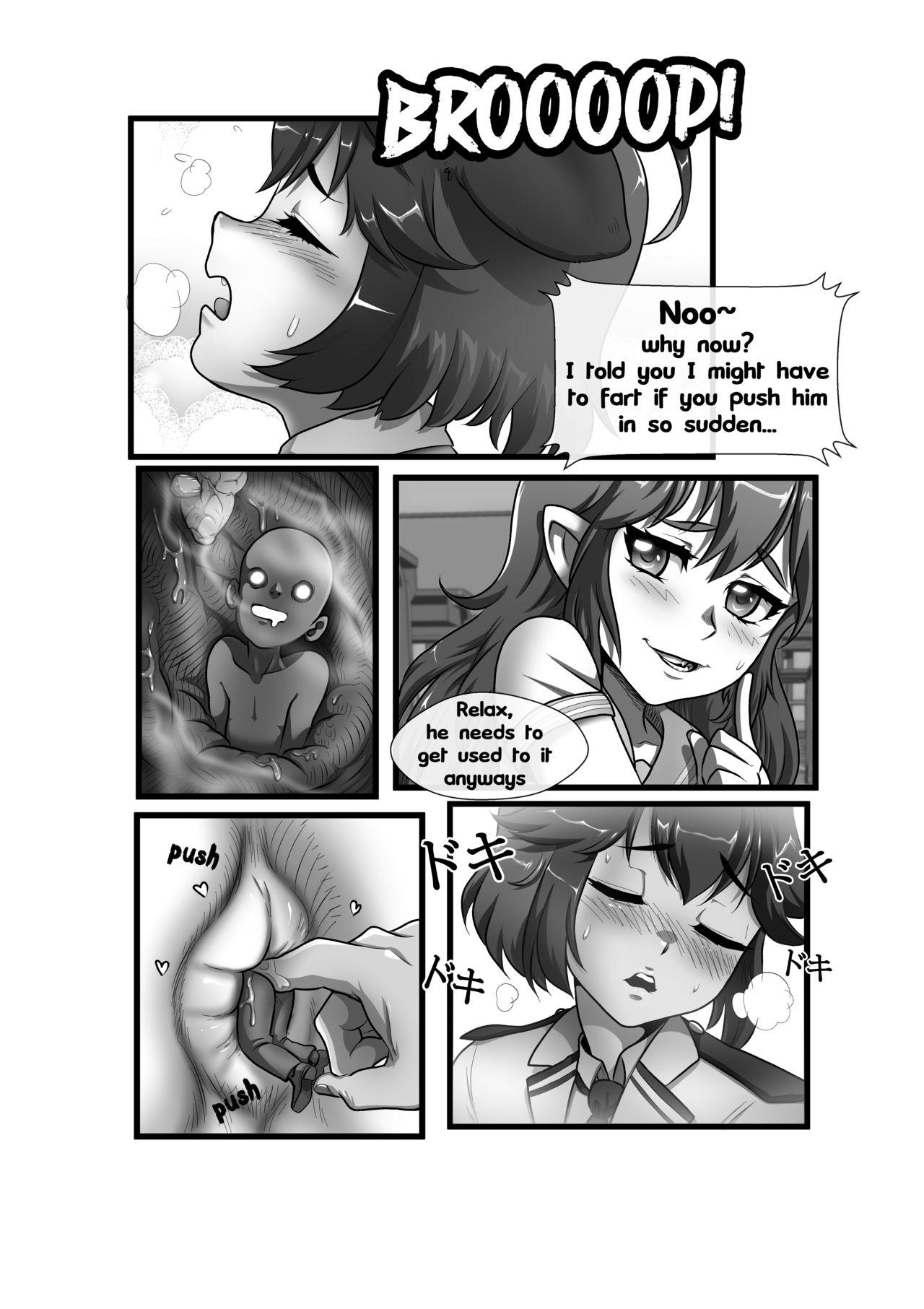 Threesome Don't bully the skunk girl! Magrinha - Page 5