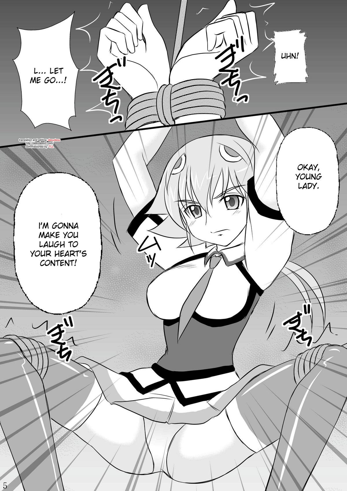 Ducha Rape and tickle test until one loses her sanity - Sora wo kakeru shoujo Cosplay - Page 5